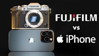 Can the iPhone 16 Pro BEAT a Pro Fuji Camera?