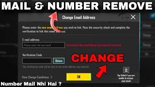 How to Unlink 3rd Link in Pubg | How to Remove 3rd link Number Or Mail in Pubg