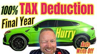 100% Vehicle Tax Deduction (SUV & Truck) Auto Write Off! How IRS Allows Auto Write Off for Business!