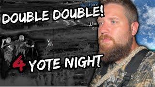 Double Double 4 Yote Night | iRay RH50R thermal hunting