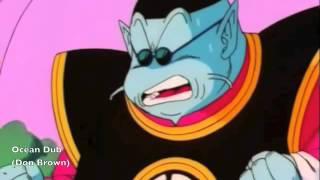 King Kai Warns Goku About Frieza - English Dub Voice Comparision