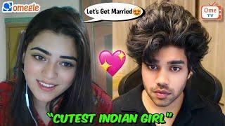 OMEGLE: I Found “Cutest Indian Girl”  ​Funniest Omegle Ever  Mr Nikhil