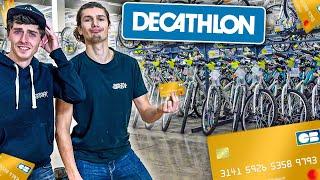 IL M’ACHÈTE LE PIRE VÉLO DÉCATHLON ! Avec ma carte bleu 