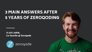 Vlad Larin at API no code summit: 3 Main Answers after 5 Years of Zeroqoding