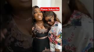 Funke Akindele and Ini Edo at Nancy Isime house warming #funkeakindele #iniedo #shorts #shortsfeed