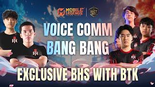 EXCLUSIVE BHS WITH BTK | Mobile Legends: Bang Bang