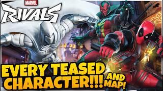 Every Teased Character And Map In Marvel Rivals #MarvelRivals