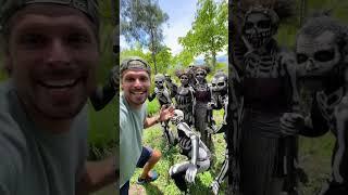 The Skeleton Tribe of Papua New Guinea lives in the heart of the Chimbu region not too far from Moun