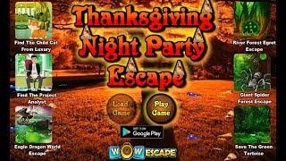 Wow Thanksgiving Night Party Escape Walkthrough [WowEscape]