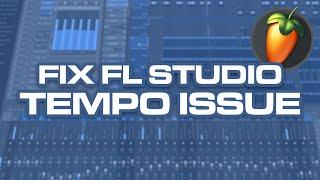 How to fix FL TEMPO ISSUE | MIDI FILE CHANGES SONG TEMPO