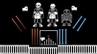 TS!UnderSwap Papyrus Fight |   Бой  с TS!UnderSwap Папирусом