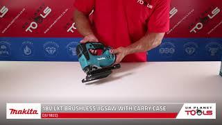 Makita DJV182ZJ 18V LXT Brushless Jigsaw With Carry Case | UK Planet Tools