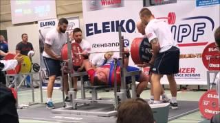 Andrey Konovalov 1st @ IPF Open Worlds Powerlifting Championships 2015 +120kg class