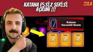 TR'DE İLK KATANA EŞSİZ DESEN GARANTİLİ DESTE AÇILIMI ZULA!!!