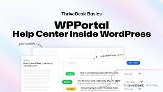 WordPress Helpdesk Plugin -  WP Portal Overview