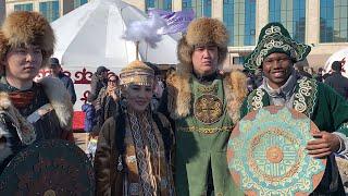 What Kazakh Nauryz Feast Is Like - Black Man celebrating Kazakhstan  New Year!