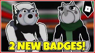 How to get "T S PILLOWS BUNDLE!" & "WELCOME, RALF!" BADGES in PIGGY RP CUSTOMS: THE SEQUEL! - ROBLOX