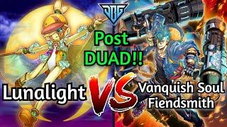 Lunalight Vs Vanquish Soul Fiendsmith Post DUAD Yu-Gi-Oh!