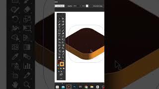 3d Logo design in Illustrator #shorts #illustrator #photoshop #graphicdesigner