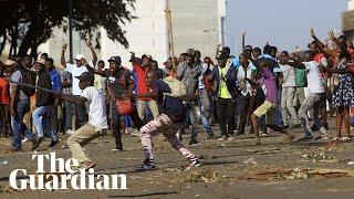 Tensions rise after Zimbabwe election as police and protesters clash