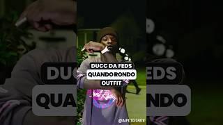 QUANDO RONDO OUTFIT IN "DUCC DA FEDS"  #quandorondo #streetwear