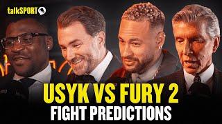 Usyk vs Fury 2 Predictions: Francis Ngannou, Neymar, Eddie Hearn, Michael Buffer, Carl Froch & More