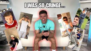 REACTING TO MY OLD TIKTOKS... WHAT WAS I DOING!?
