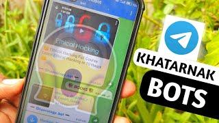 Top 5 Secret Telegram Bots Part 2| Latest Telegram Bots Try In 2022 |  Cool Telegram bots | HINDI|