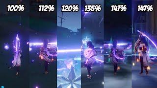 How Fast Can Raiden Shogun Attack ? Attack Speed Comparison