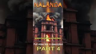 Huge collection of ancient books of Nalanda University