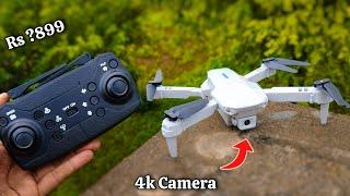 My first foldable Camera Drone E88 Pro Max Unboxing Video 2024