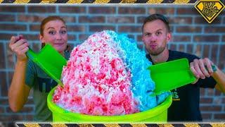 Making a 100LB Snow Cone!