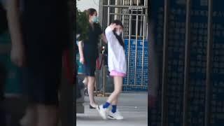 082122 #鞠婧祎 #JuJingyi  Chengdu — departure ©冰摇柠檬茶丨鞠婧祎