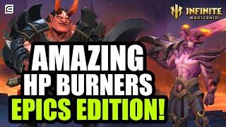 Infinite Magicraid | Epic HP Burn Heroes Unleashed - How Good Are They?