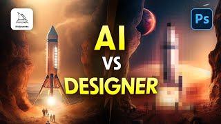 AI vs. Designer: Can I Beat Midjourney as a professional Designer?