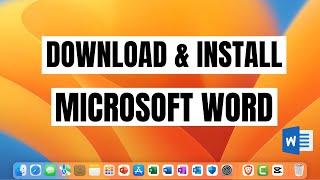 How To Install Microsoft Word For Mac and Use It For Free