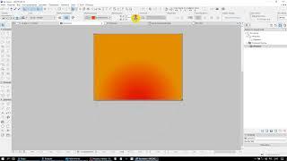 Как сделать подачу в Archicad. Часть 2. Создание фона: цветной, штриховка, градиент, картинка.