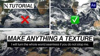 AE TUTORIAL | Make any Texture Seamless in 2 mins [After Effects]
