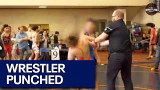 Teen sucker punches youth wrestler after match