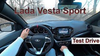 Lada Vesta Sport 2020 POV Test Drive