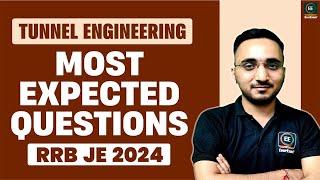 Tunnel Engineering: Most Expected Questions for RRB JE | Avnish Sharma | Everexam