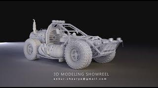 3D MODELING SHOWREEL