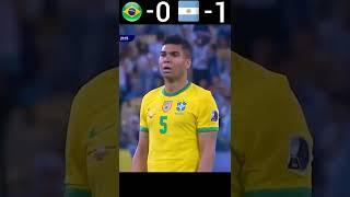 Arjantin - Brezilya 2021 Copa America Final Özetleri #shorts #football