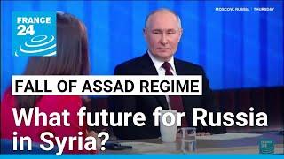 What future for Russia in Syria after Assad's fall? • FRANCE 24 English