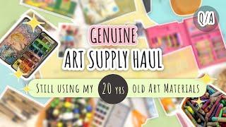 Cheap & Genuine Art Supply Haul | Why I Started YouTube ️