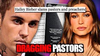 Hailey Bieber LEAVING CHRISTIANITY?! SLAMS Pastors & Preachers Amid Justin DRAMA!