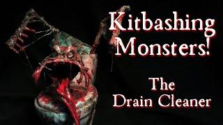 Kitbashing Monsters - The Drain Cleaner - Creature Kitbash | Dark Nook