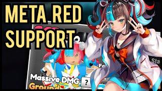 The NEW SCR+ Ultimate Kawaii is the META Support for Red Teams | Anime World Tower Defense