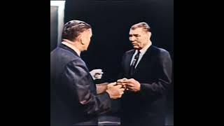 Jack Dempsey & Gene Tunney discuss Patterson vs Johansson - James Cagney host in Color