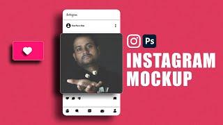 Create Instagram Mockup in Adobe Photoshop CC 2020 | Detailed Explanation